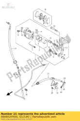 Here you can order the hose comp, rear from Suzuki, with part number 6948020H00: