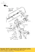 K921710226, Suzuki, clamp,cable suzuki rm z250 250 , New