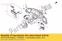 64251MCA000, Honda, conjunto de cubierta, interruptor combinado honda gl 1800 2001 2002 2003 2004 2005, Nuevo