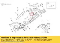 67222300XH3, Piaggio Group, Lh plug aprilia atlantic 125 300 2010 2011, Novo