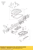 T2200597, Triumph, joint de boite a air triumph tiger 800 tiger 800xc 800 2011 2012 2013 2014 2015, Nouveau