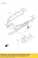 15PF17810000, Yamaha, emblema 1 yamaha xf 50 2007 2008, Nuovo