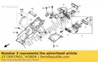 33720KYJ901, Honda, light assy., license (12v honda cbr  r ra repsol rs rt cbr250r cbr250ra cbr125r cbr125rt cbr125rs 250 125 , New