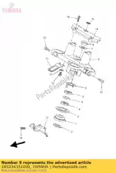 Ici, vous pouvez commander le couronne, poignée auprès de Yamaha , avec le numéro de pièce 1B3234351000: