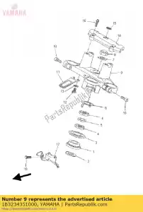 yamaha 1B3234351000 couronne, poignée - La partie au fond