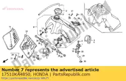 tank comp, brandstof van Honda, met onderdeel nummer 17510KA4850, bestel je hier online: