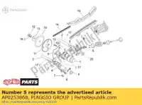 AP0253868, Piaggio Group, Conjunto de brazo basculante .. entrada aprilia  leonardo scarabeo 125 150 200 1996 1997 1998 1999 2000 2001 2002 2003 2004, Nuevo