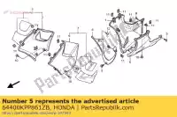 64400KPP861ZB, Honda, definir illust * type2 * honda cbr 125 2004, Novo