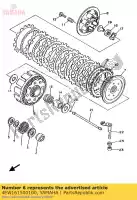 4EW161500100, Yamaha, przek?adnia g?ówna nap?dzana, komp. yamaha wr yz yzf 250 1993 1994 1995 1996 1997, Nowy