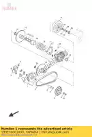 1B9E76061000, Yamaha, poulie coulissante primaire comp yamaha vp yp 125 2006 2007 2008 2009 2010 2011 2012 2013 2014 2015 2016, Nouveau