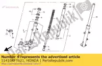 51410KFT621, Honda, pipe comp., fr. fork honda clr 125, New