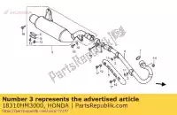 18310HM3000, Honda, geen beschrijving beschikbaar op dit moment honda trx 300 2000 2001 2002 2003 2004 2005 2006 2007 2008, Nieuw