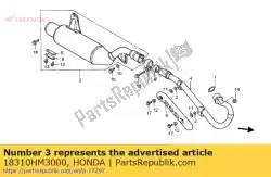 Tutaj możesz zamówić brak opisu w tej chwili od Honda , z numerem części 18310HM3000: