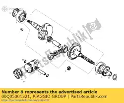 Aquí puede pedir llevando de Piaggio Group , con el número de pieza 00Q05001321: