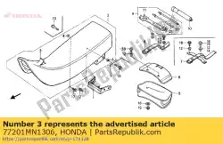 Aqui você pode pedir o nenhuma descrição disponível no momento em Honda , com o número da peça 77201MN1306: