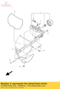 yamaha 5UM84340E100 stekkerdoos 1 - Onderkant