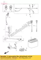 BD3H55460000, Yamaha, banda yamaha  yfm 50 90 900 2016 2017 2018 2019 2020, Nuevo