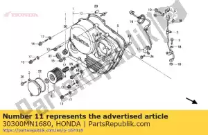 Honda 30300MN1680 conjunto gerador de pulso de ignição. - Lado inferior