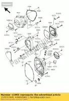 110531069, Kawasaki, bracket,cluth cable zr1000-a1 kawasaki z 1000 2003 2004 2005 2006, New