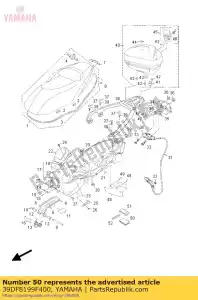 yamaha 39DF8199F400 o/m mj500(s/t) - La partie au fond