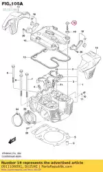 Here you can order the bolt,6x52 from Suzuki, with part number 0911106091: