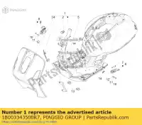 1B003343500R7, Piaggio Group, karosserie vespa vespa gts zapm4520, rp8m45710,  zapm459l, zapma39l zapma3100, zapma3200 zapma3200, zapma3100 zapma3300 zapma3301, rp8m4581, rp8m45711, rp8m45715, rp8m45712, rp8m45717, rp8m45716, rpbm45842, rp8m45713, rp8m45721, rp8m45720, rp8m45719, rp8m4585, rp8m4, Nieuw