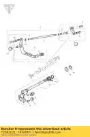 T2082031, Triumph, spares assy, clamp linkage triumph daytona 675 from vin 381275 daytona 675 from vin 564948 daytona 675 up to vin 381274 daytona 675 vin 381275 to vin 564947 street triple street triple from vin 560477 street triple r street triple r from vin 560477 street triple r to vin 560476 str, New