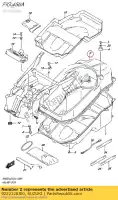 9222126J00, Suzuki, box,helmet no.2 suzuki  an 650 2014 2015 2016 2018, New