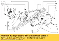 484416, Piaggio Group, vite aprilia gilera piaggio  runner skipper sr 125 150 180 1998 1999 2000 2001, Nuovo