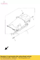 Tutaj możesz zamówić ? Ruba, gwintowanie od Yamaha , z numerem części 9770M5001600: