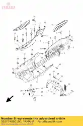 Here you can order the board footrest 2 from Yamaha, with part number 5B2F74880100: