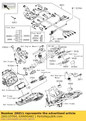 Here you can order the wire-lead,battery(+) zr800ads from Kawasaki, with part number 260110764: