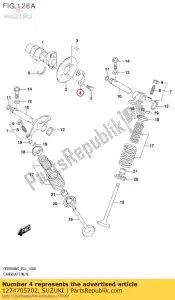 suzuki 1274705202 podk?adka, z?batka - Dół