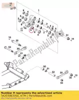 54203083050, KTM, hinge bearing blasted ktm duke e exc egs super sx rxc sup mxc six lse sxc competition enduro lc txc adventure sc rallye sm smc supermoto sms ls rally kw europe xc com t wp lt comp marz Ã¶hl usa viol dakar france 4 400 620 350 440 550 640 660 540 625 450 20 37 94 19 95, New