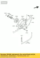 59256S004, Kawasaki, waaier kawasaki klv  a klv1000 1000 , Nieuw