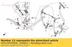 zweven, voormeester c van Honda, met onderdeel nummer 45523MV9006, bestel je hier online: