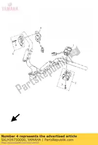 yamaha 5XLH39750000 w??cznik, uchwyt 2 - Dół