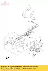 Tutaj możesz zamówić wspornik, siedzisko 1 od Yamaha , z numerem części 3C3213410100: