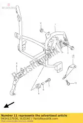 Qui puoi ordinare staffa, cwl, rr da Suzuki , con numero parte 9454127E00: