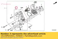 19220MCAA02, Honda, pokrywa komp., pompa wody honda  gl 1800 2001 2002 2003 2004 2005 2006 2007 2008 2009 2010 2012 2013 2017, Nowy