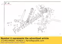 37246149000, Honda, portastrumenti honda cb 50 1971 1972 1973 1974 1975 1976 1977 1978 1979 1980 1981 1982, Nuovo