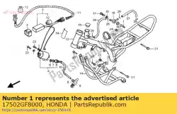 Here you can order the screen, oil strainer from Honda, with part number 17502GF8000: