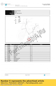 aprilia 582153 spr??yna jednokierunkowa - Dół