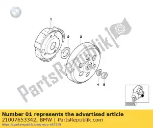 bmw 21007653342 embreagem centrífuga com polia - imagem 9 de 9