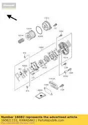 Here you can order the pump-assy-oil from Kawasaki, with part number 160821153: