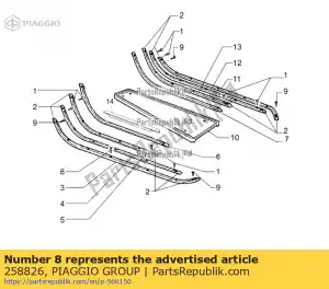 Piaggio Group 258826 nit - Dół