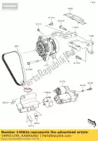 140921199, Kawasaki, 01 capa, corpo inicial kawasaki  820 2017 2018 2019 2020, Novo