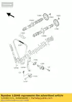 120461121, Kawasaki, z?batka, camchain, 42t zx600-d1 kawasaki zz r zzr 600 1990 1991 1992 1993 1994 1995 1996 1997 1998 1999 2001 2002 2003 2004 2005 2006, Nowy