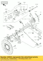 430340105, Kawasaki, holder-brake kawasaki vulcan s abs 650 , New