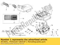 853691, Piaggio Group, podstawa obudowy filtra aprilia rxv sxv 450 2008, Nowy